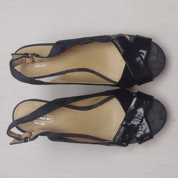 Coach Shoes - Coach Jessy Wedge Sandal Shoe